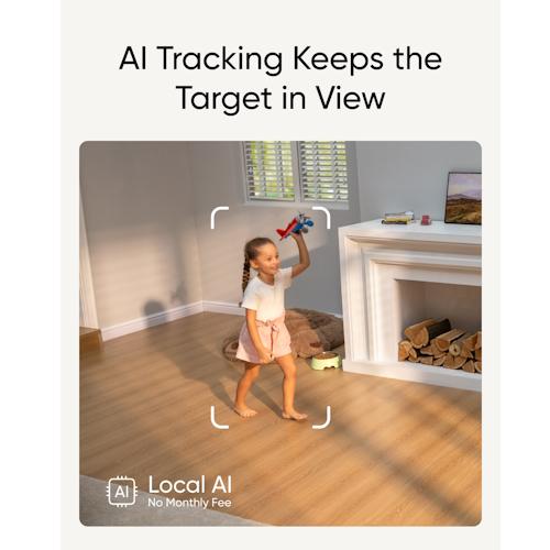 Eufy Indoor Cam S350 4K binnencamera met Pan en Tilt