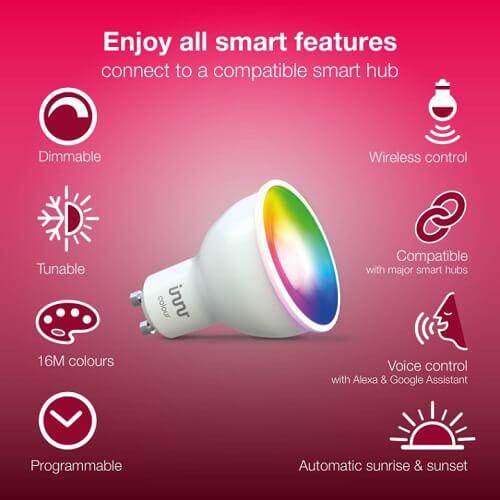 Innr GU10 Kleuren Spot 4-Pack Zigbee