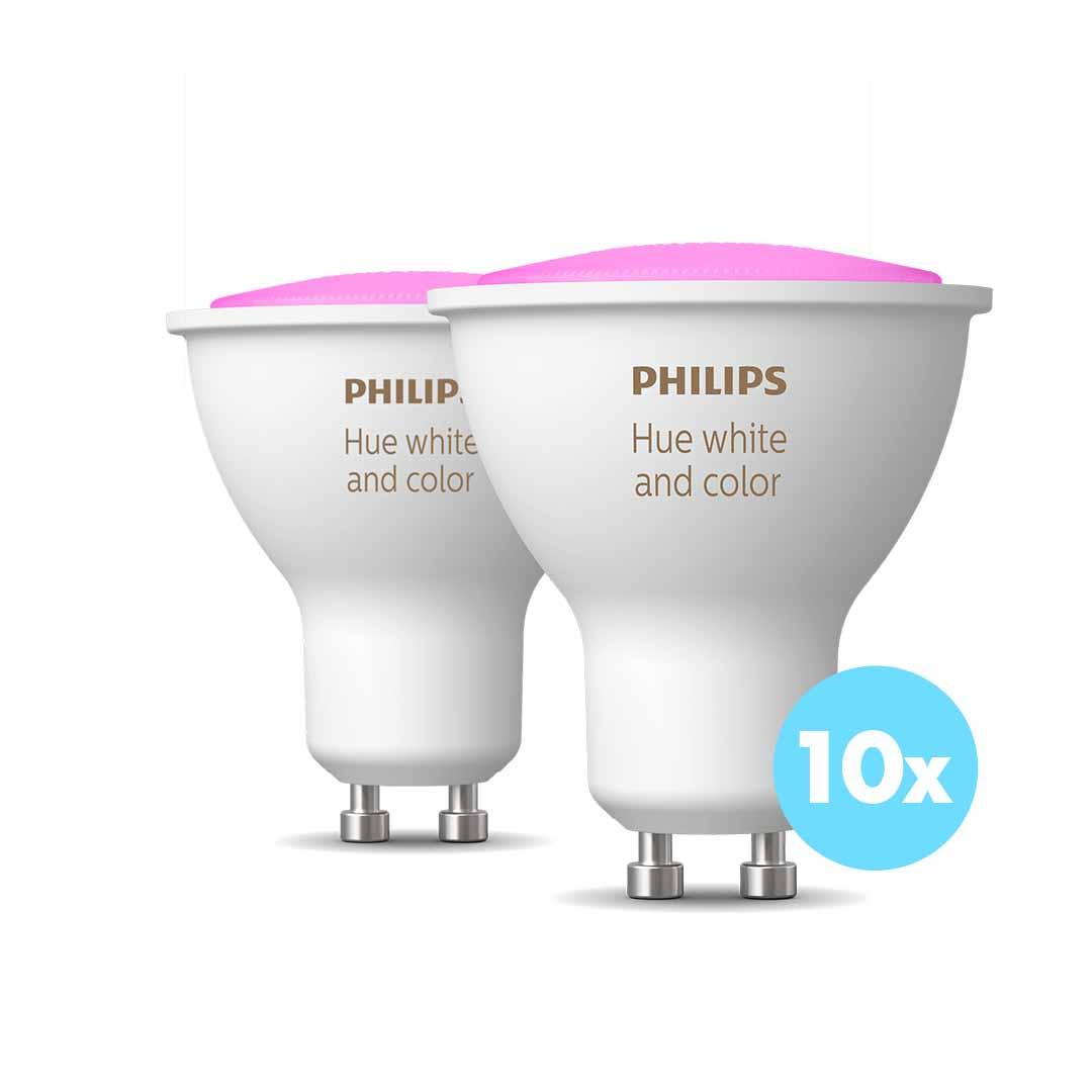 Philips Hue GU10 White Color Ambiance 10-Pack