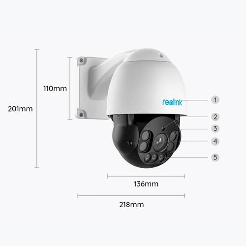 Reolink 8MP PoE Buitencamera met Spotlight