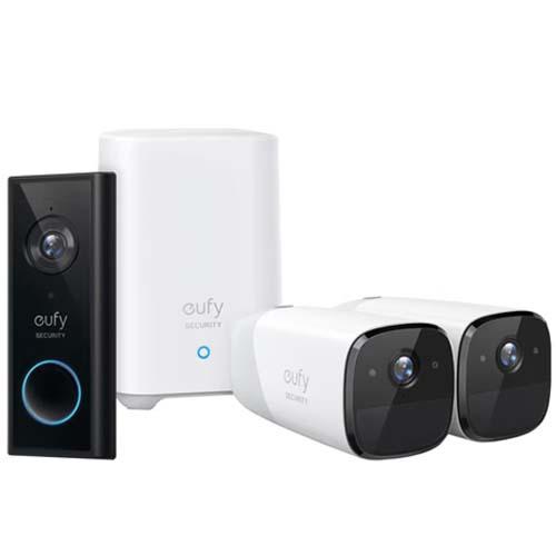 Eufy 2 Pro cameraset Met deurbel