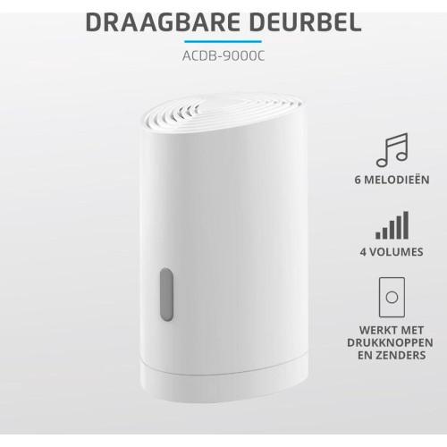 KlikAanKlikUit Draadloze Deurbel ACDB-9000C