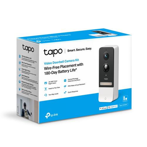 TP-Link Tapo Smart Videodeurbel Op Batterijen